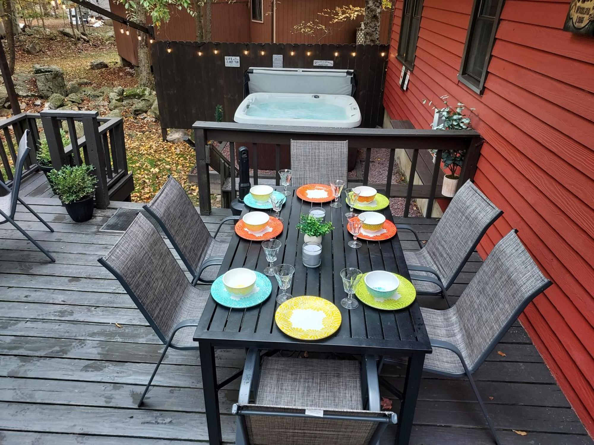 Chalet Renovated Near Casino, Camelback , Kalahari 4Bdrms Firepit Hot Tub Game Room Tobyhanna Ngoại thất bức ảnh